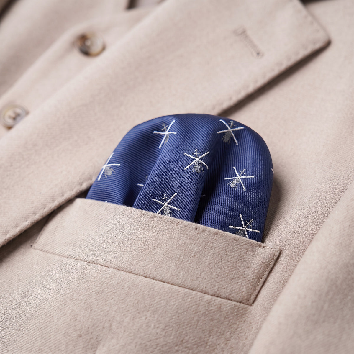 Helicopter Pocket Square