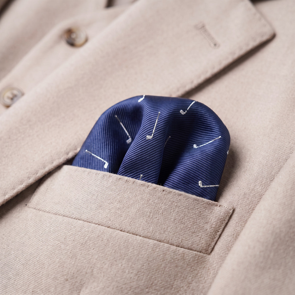 Golf Pocket Square