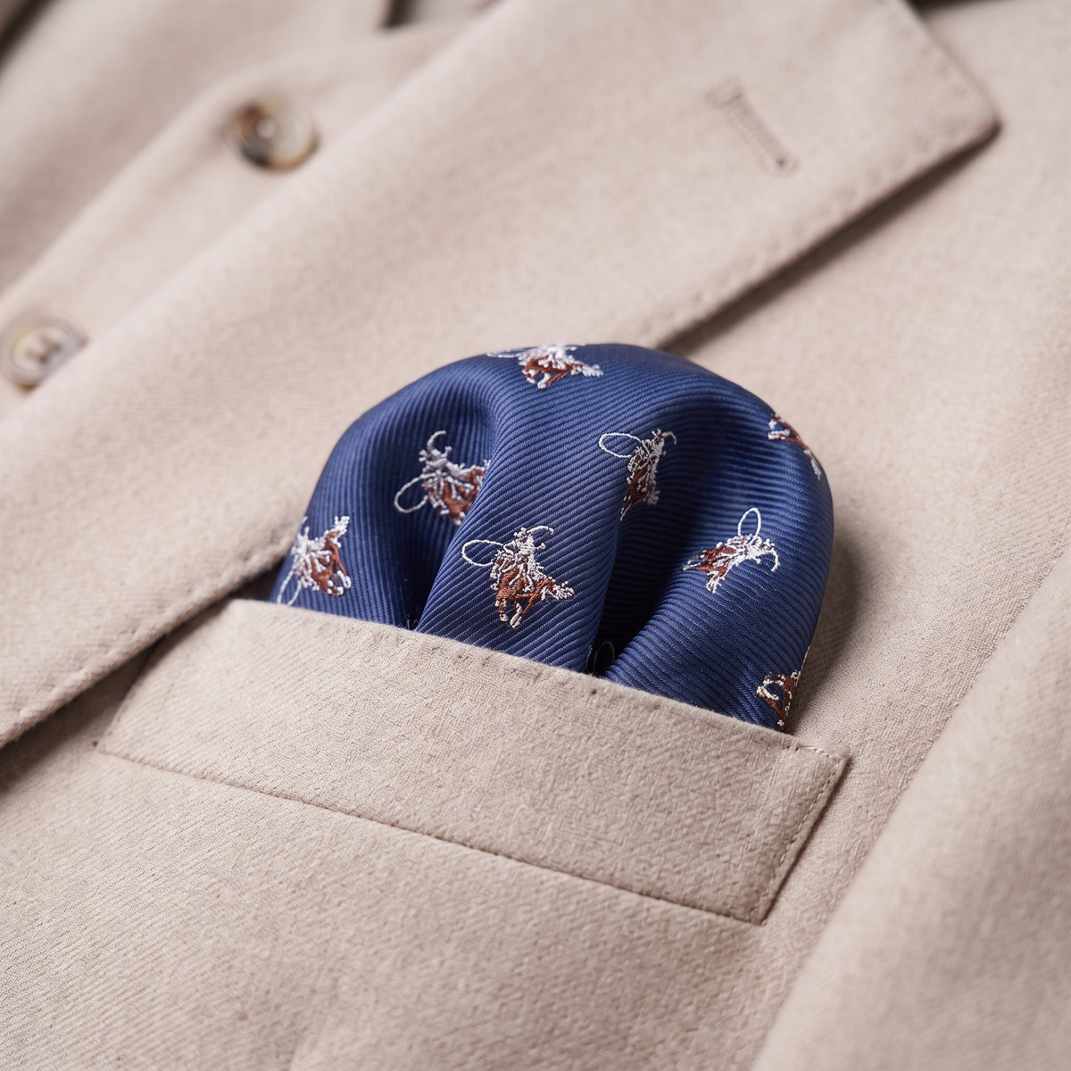Cowboy Pocket Square