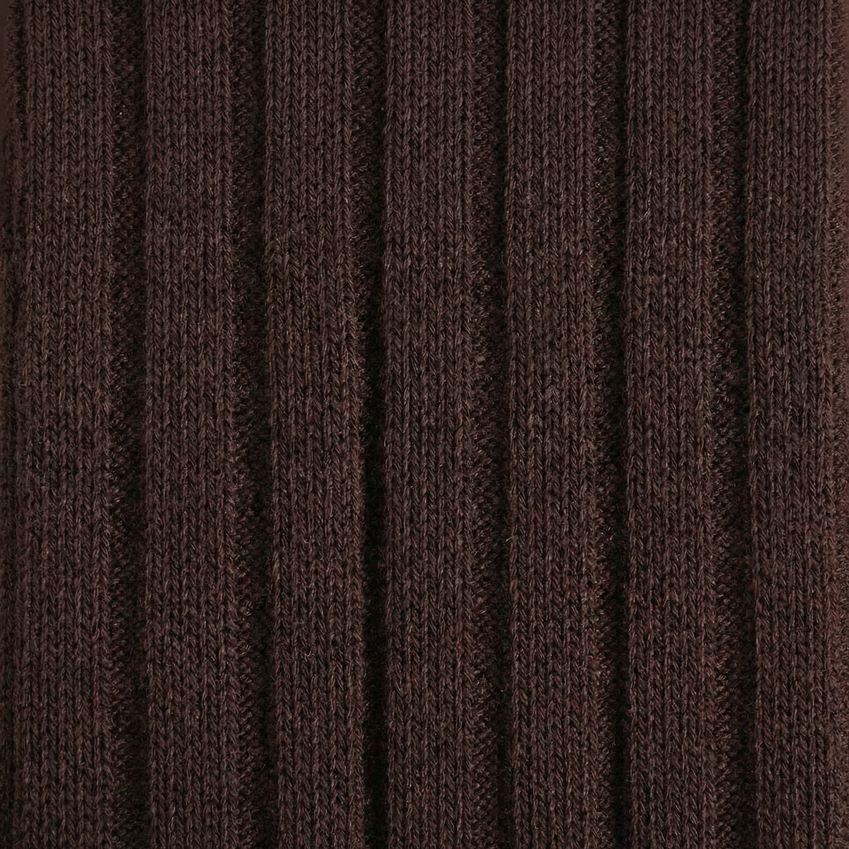 Brown Smart Ribbed Socks