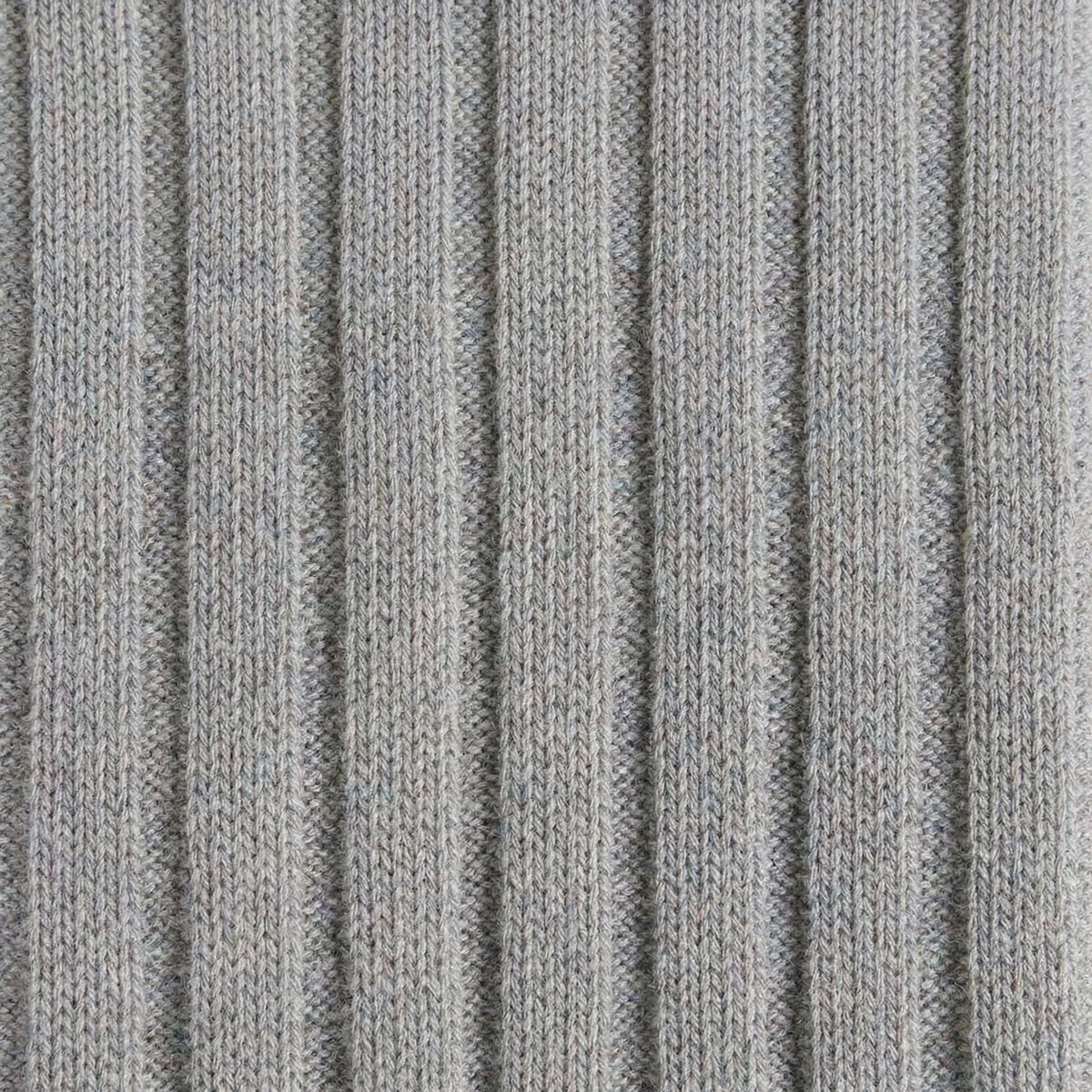Grey Smart Ribbed Socks