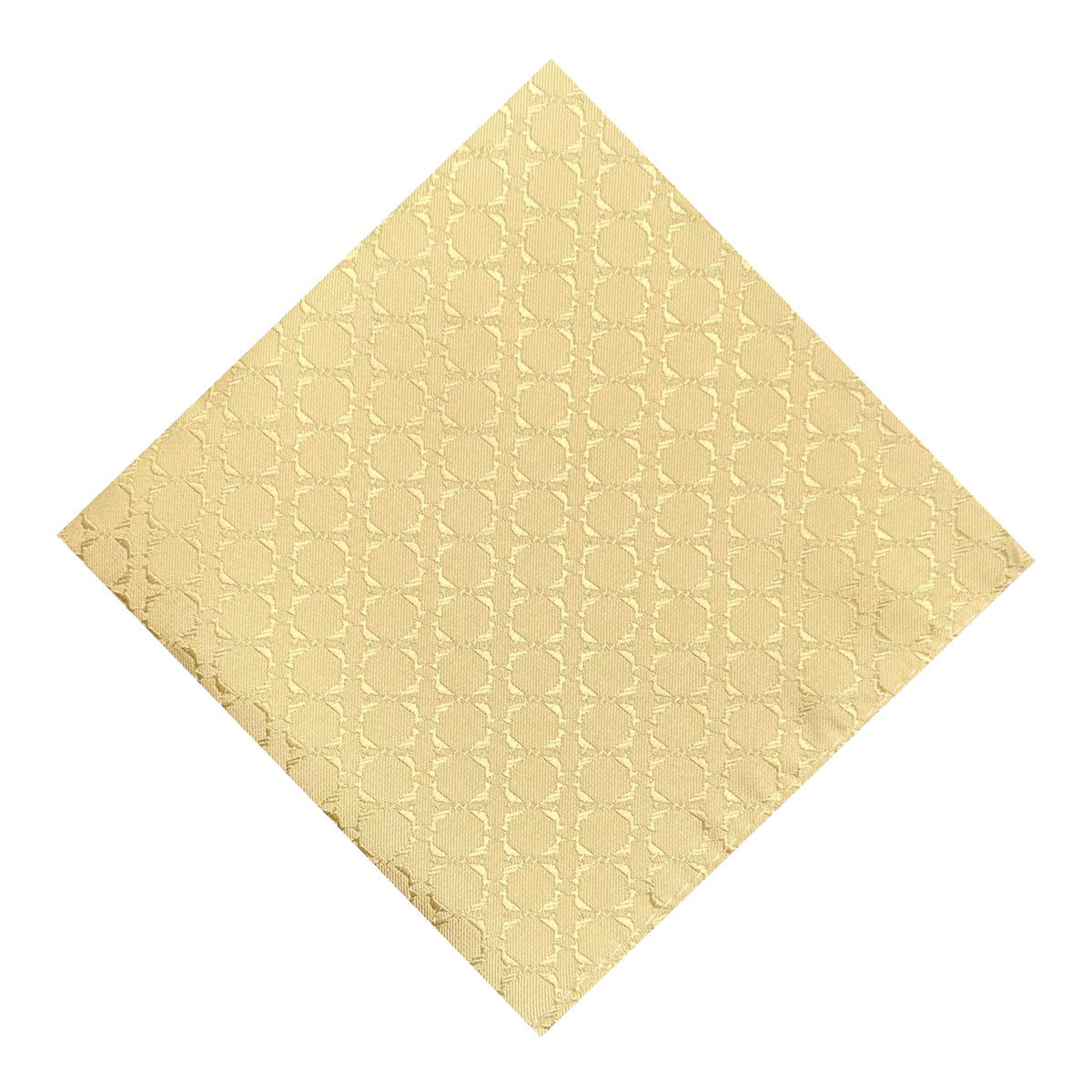 Champagne Textured Pocket Square