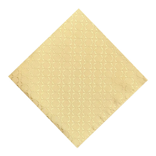 Champagne Textured Pocket Square