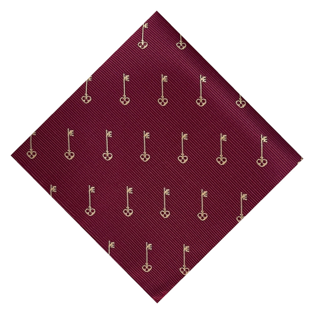 Key Pocket Square