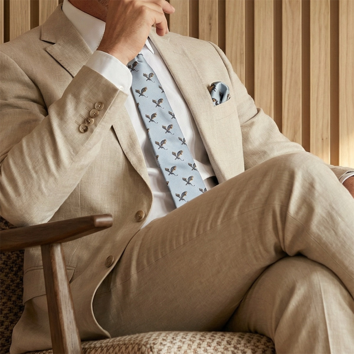Dragon Tie Grey