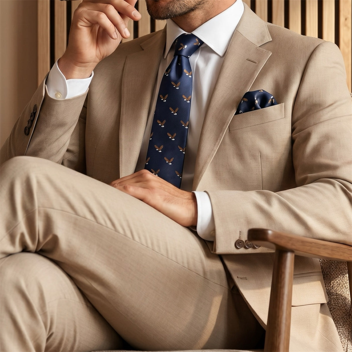 Eagle Pocket Square