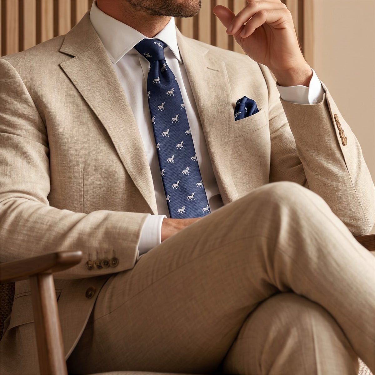 Unicorn Pocket Square