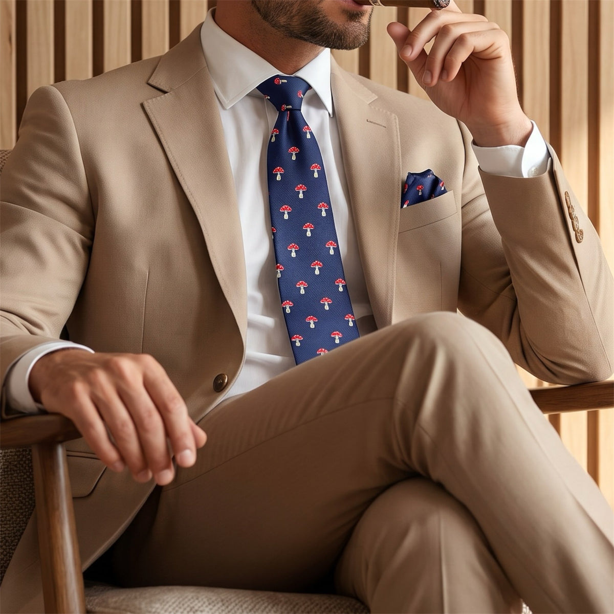 Magic Mushroom Tie