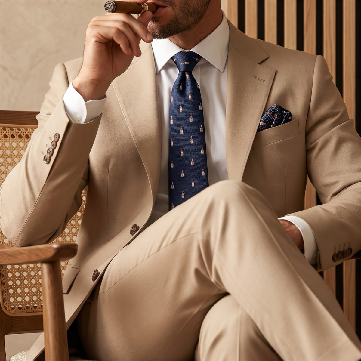 Whisky Bottle Tie