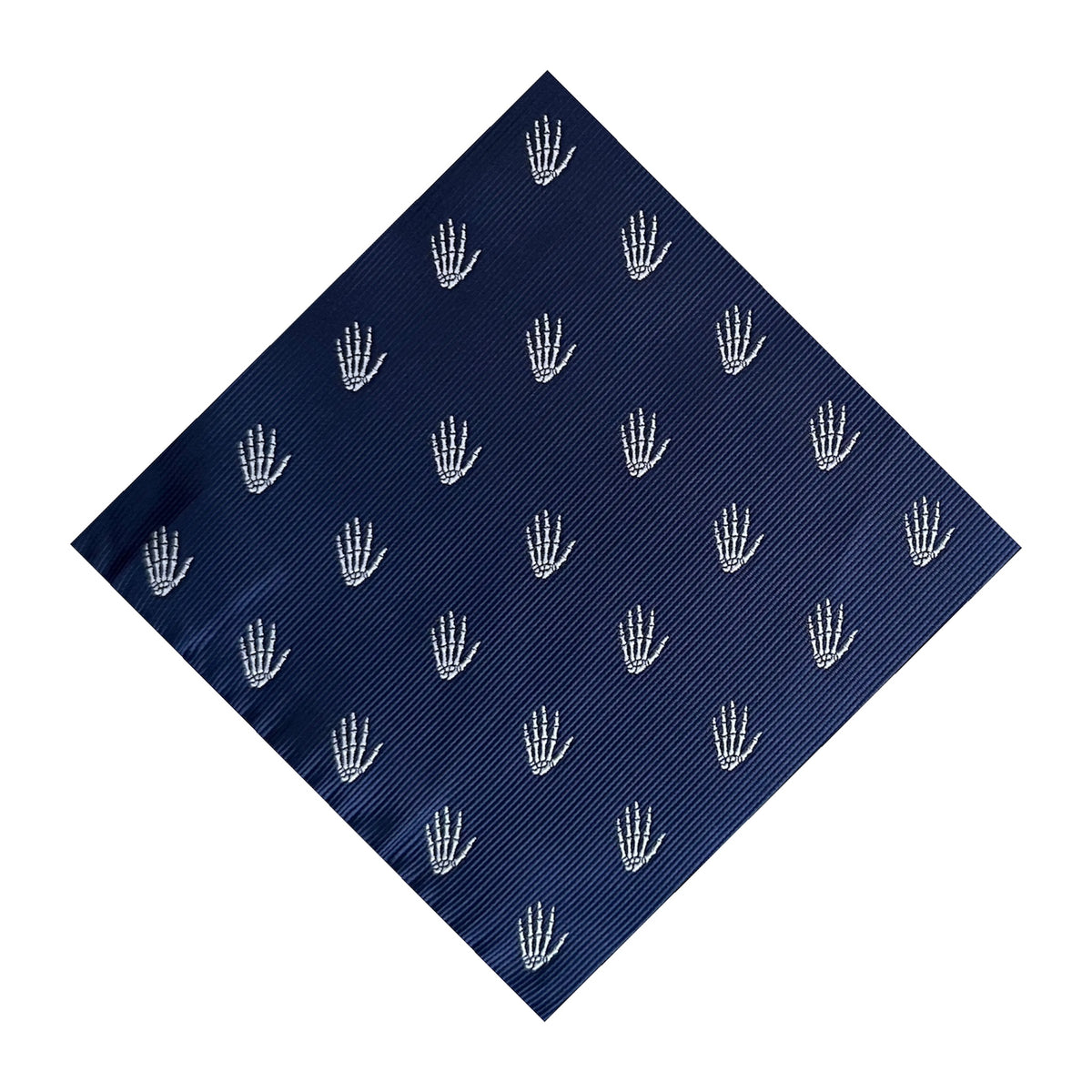 Skeleton Hand Pocket Square
