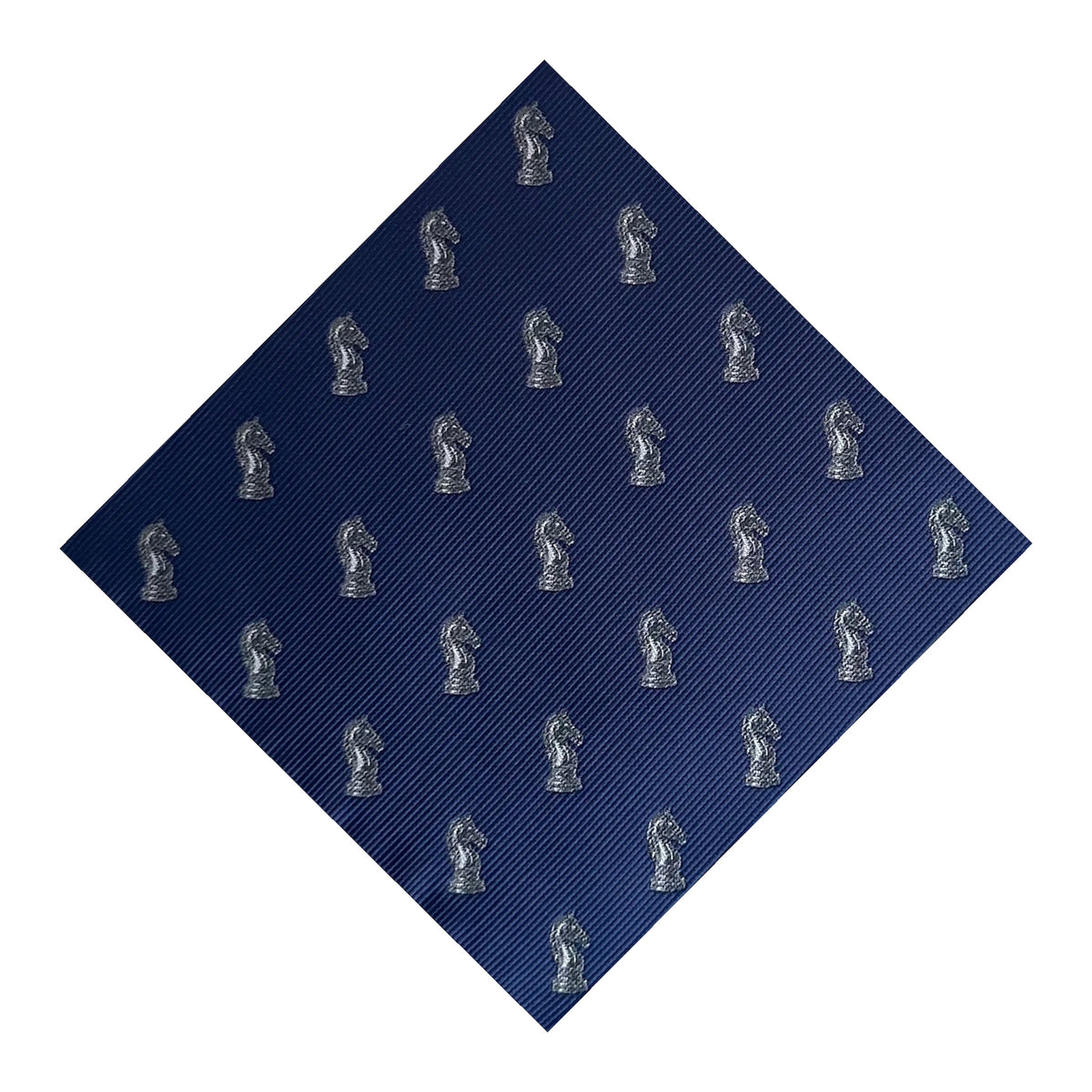 Chess Knight Pocket Square