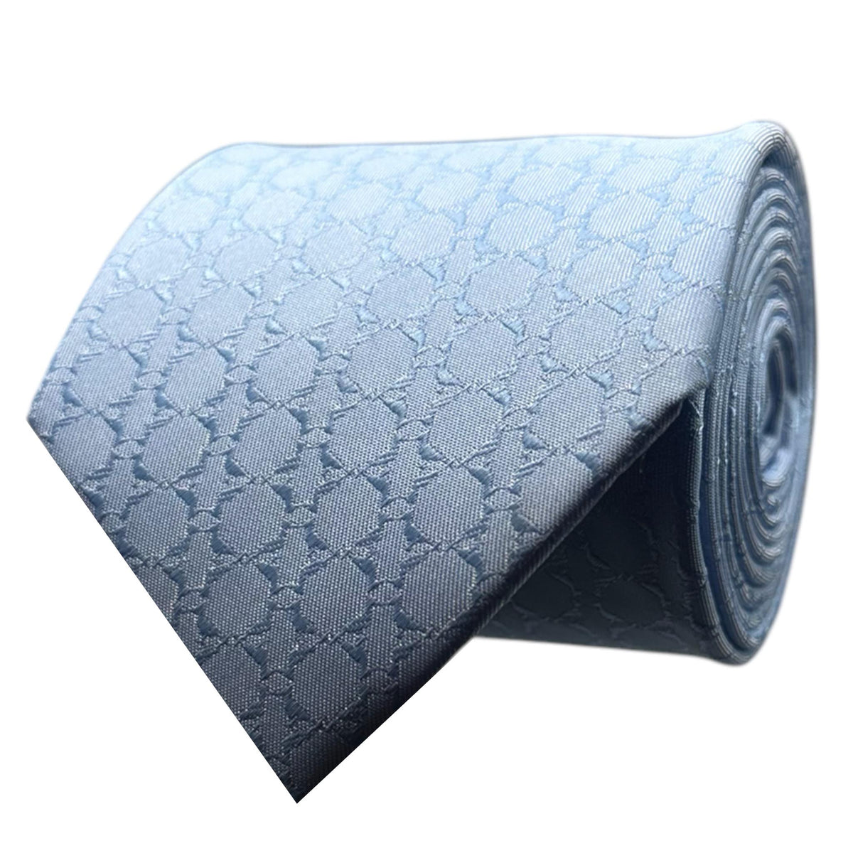 Pastel Blue Textured Tie