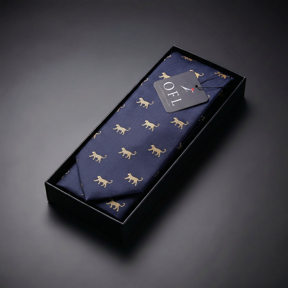 Amur Leopard Tie