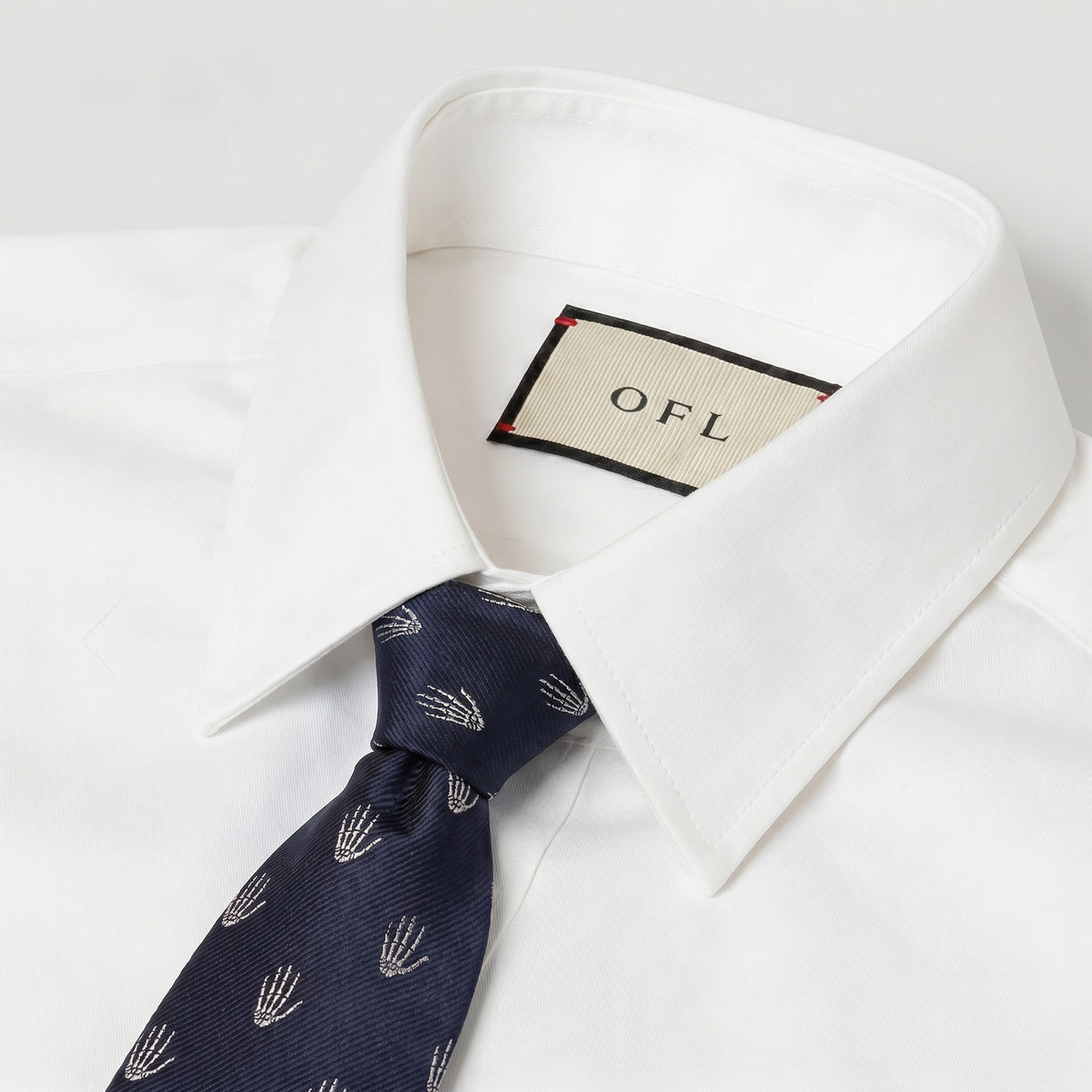 Skeleton Hand Tie