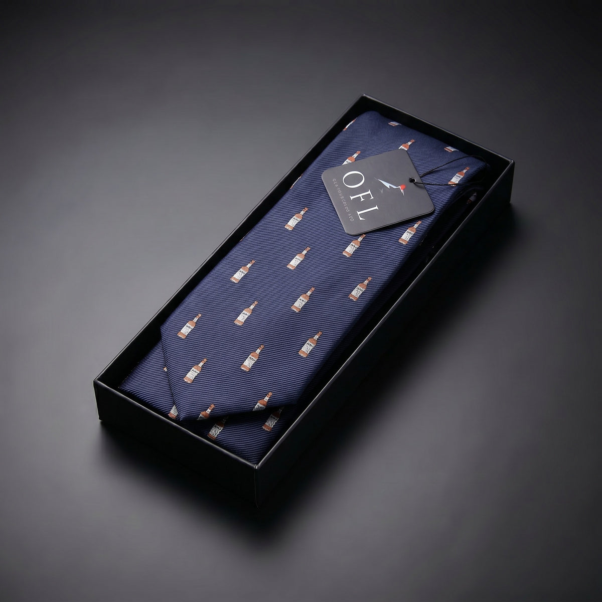 Whisky Bottle Tie