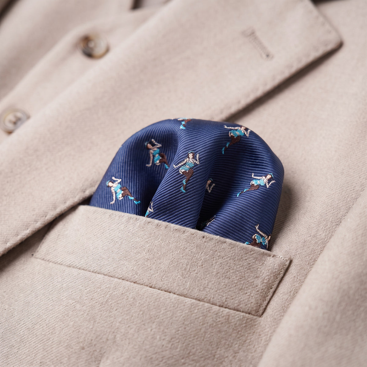 Pin Up Girl Pocket Square