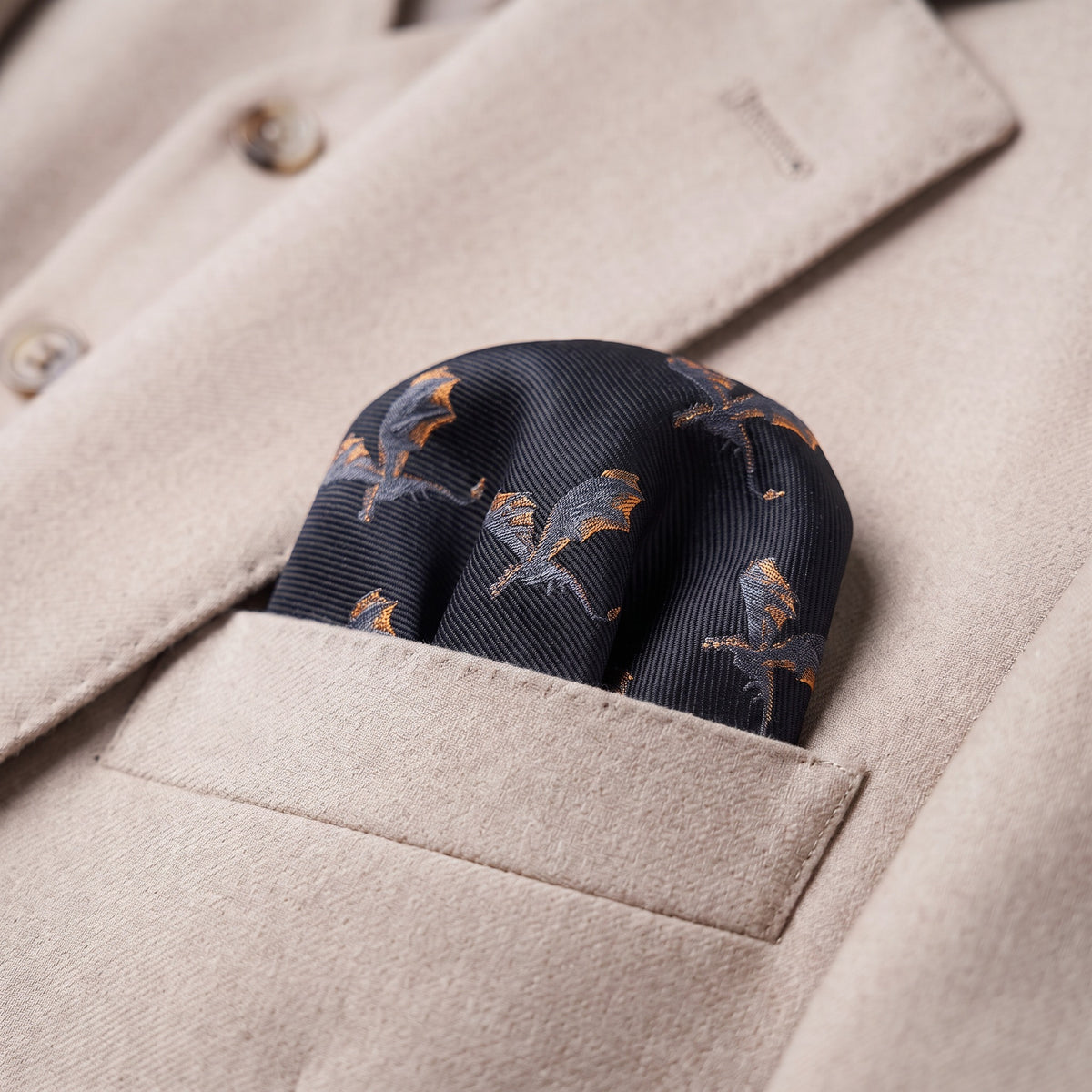 Dragon Pocket Square