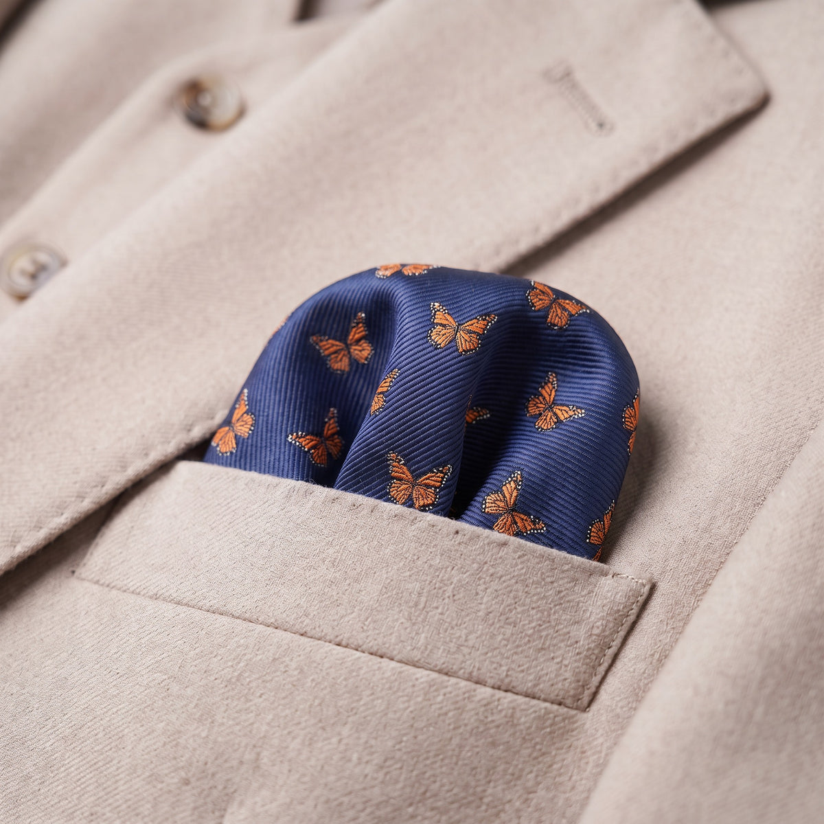 Butterfly Pocket Square