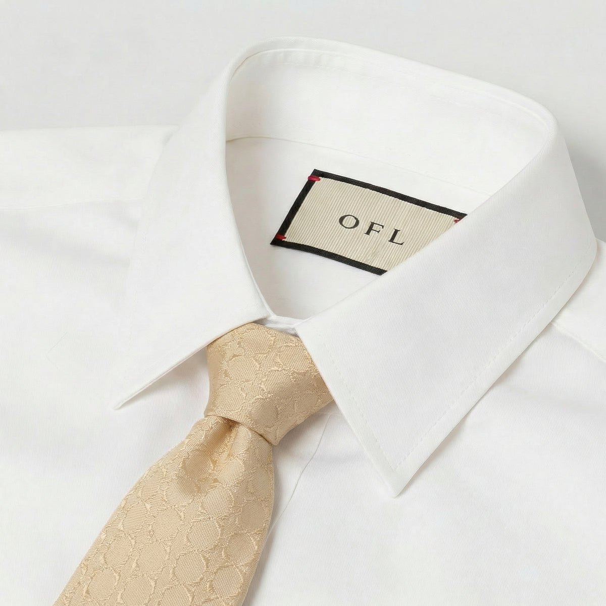 Pink Champagne Textured Tie