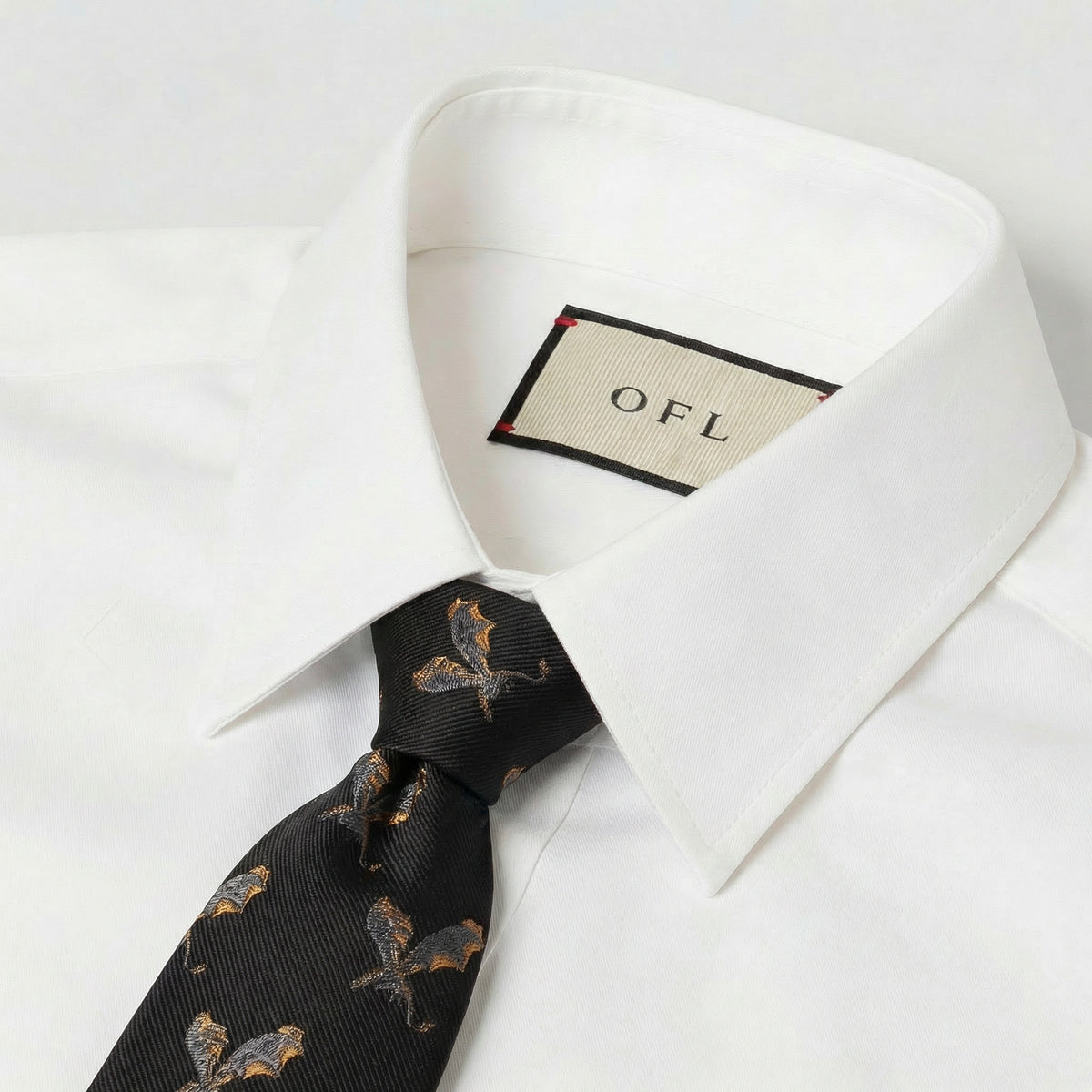 Dragon Tie Black