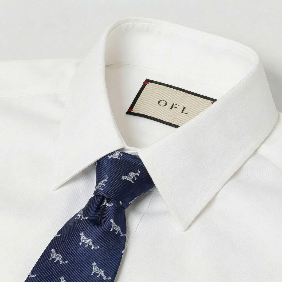 Snow Leopard Tie
